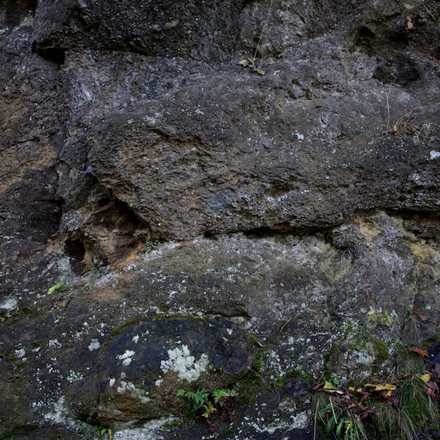 dried up lava